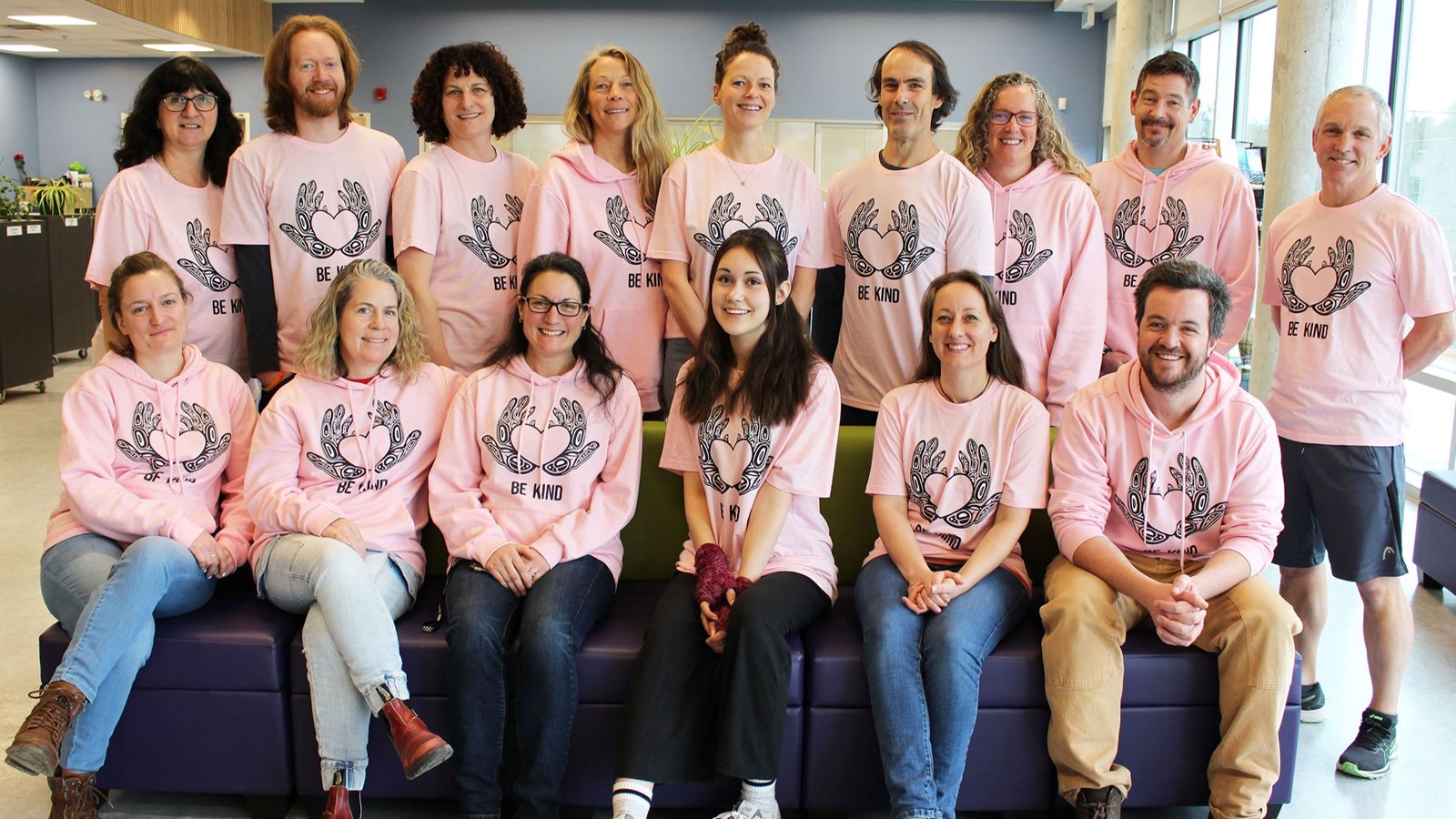 Koyah Morgan pink shirts
